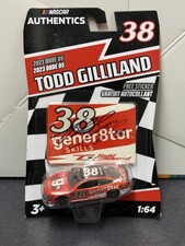 2023 Todd Gilliland 38 Gener8tor NASCAR Authentics Wave 5 1/64 Autographed NEW