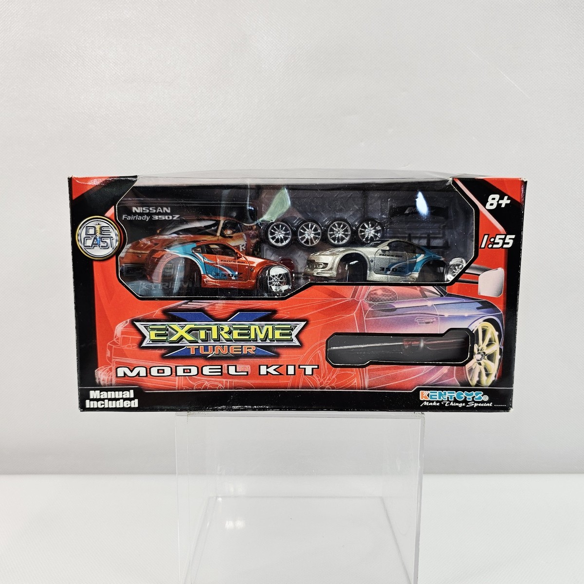 ミニカー KENTOYS EXTREME tuner 1/55 Kentoys Nissan Fairlady 350Z Model Kit 1:55 Extreme Tuner