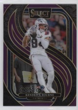 2024 Panini Select Premier Level Purple Prizm 16/75 Kendrick Bourne #176 1k6o
