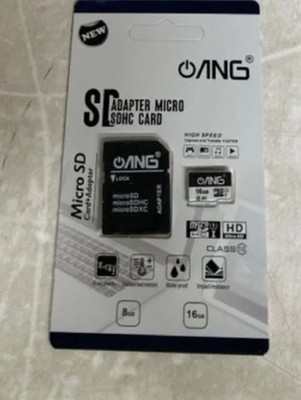 NEU 16GB Micro SD Speicherkarte mit SD Adapter Ausverkauf