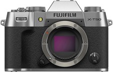 Fujifilm X-T50 Mirrorless Digital Camera Body - Silver