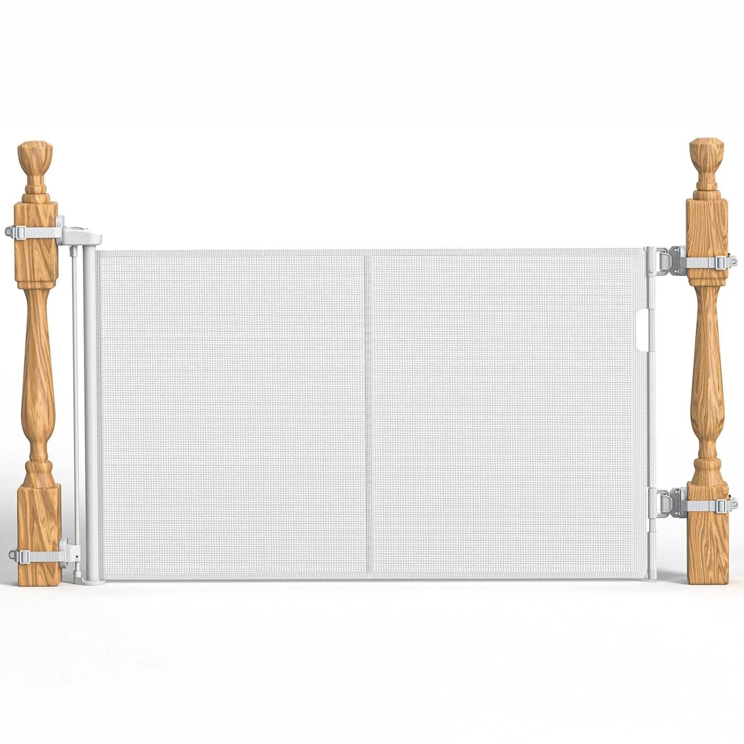 Upgraded Retractable Baby Gates for Stairs & Banister, Mesh Dog Gate Indoor
Opens in a new window or