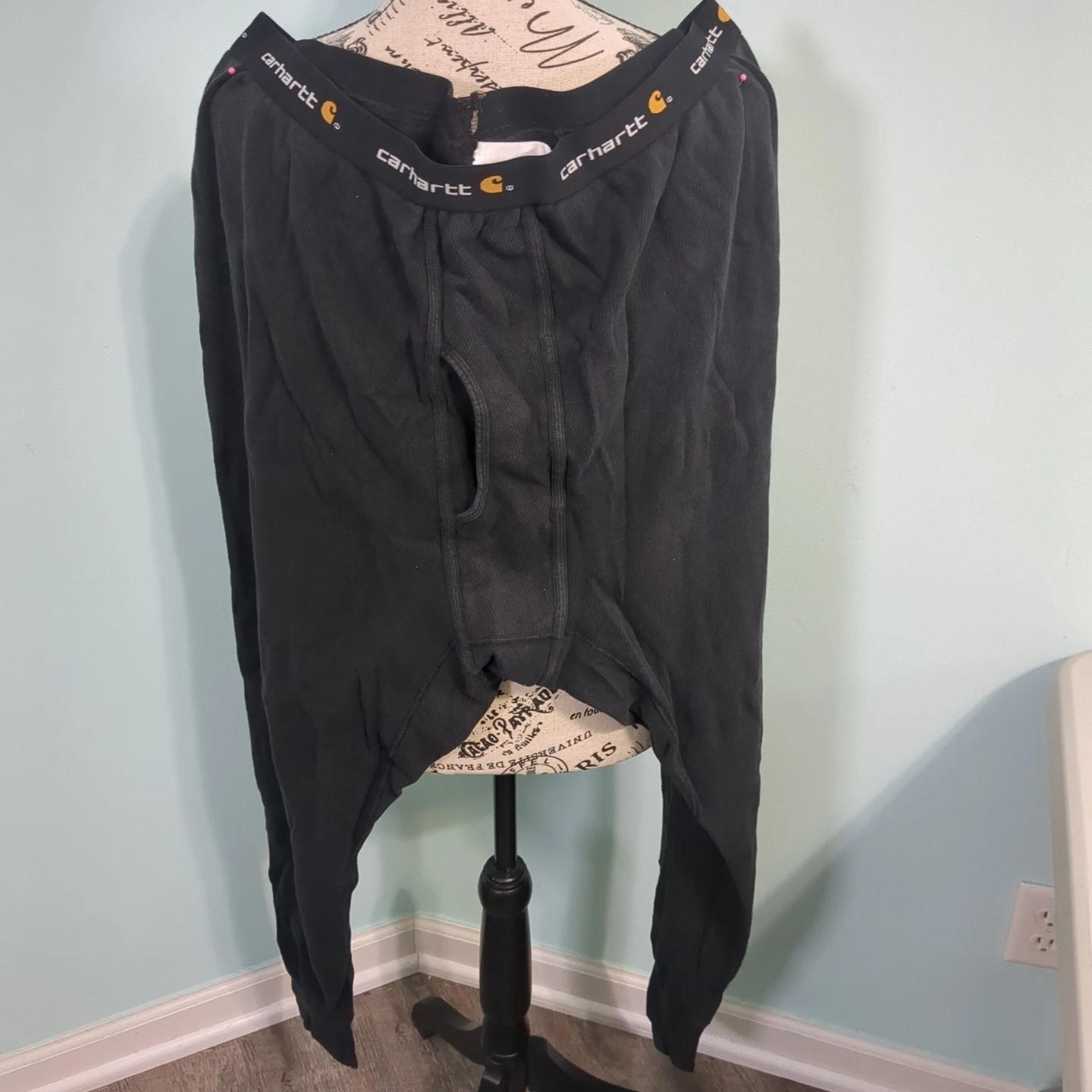 Carhartt Force Pants Mens Base Layer Thermal Leggings Black Long Johns 2xl