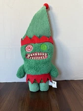 Fuggler Funny Ugly Monster 9" Plush Festive Fugs Elf Christmas Xmas
