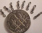 40) Micro Mini Fly Fishing Swivels (USA Shipping available on this item)