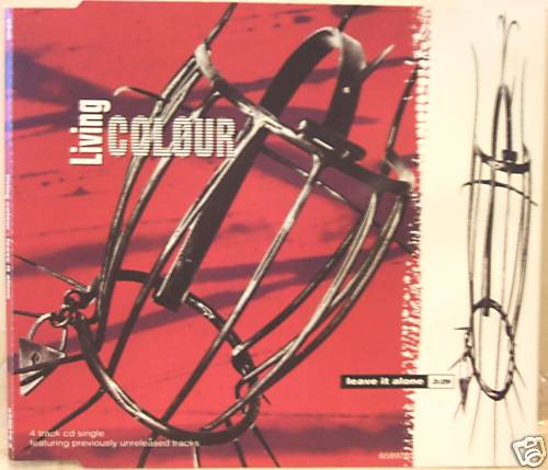 LIVING COLOUR "LEAVE IT ALONE" cd's 4 track mint - Picture 1 of 1
