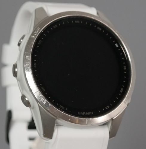 Garmin Fenix 7S 42mm GPS-Outdooruhr - Weiß/Silber 010-02539-02 - Bild 6 von 7