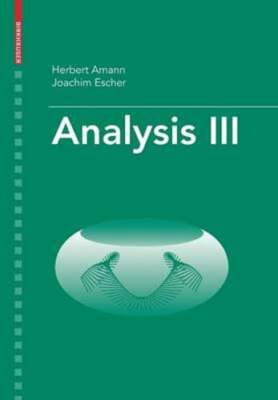 Analysis III by Herbert Amann: New