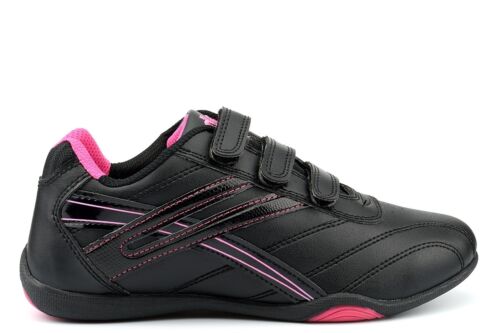 Womens Touch Fasten Trainers Ladies Touch Fasten Trainers Casual Shoes Sizes 3-8 - Picture 1 of 4