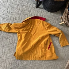 Vintage Maple Sportswear Corduroy Jacket Size 42 Orange Red Used