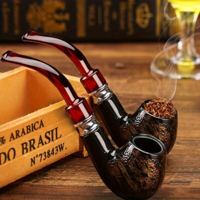 abs tobacco Tobacco Pipes, Exquisite ABS Resin Polished Classic Snake Skin Design  Smoking