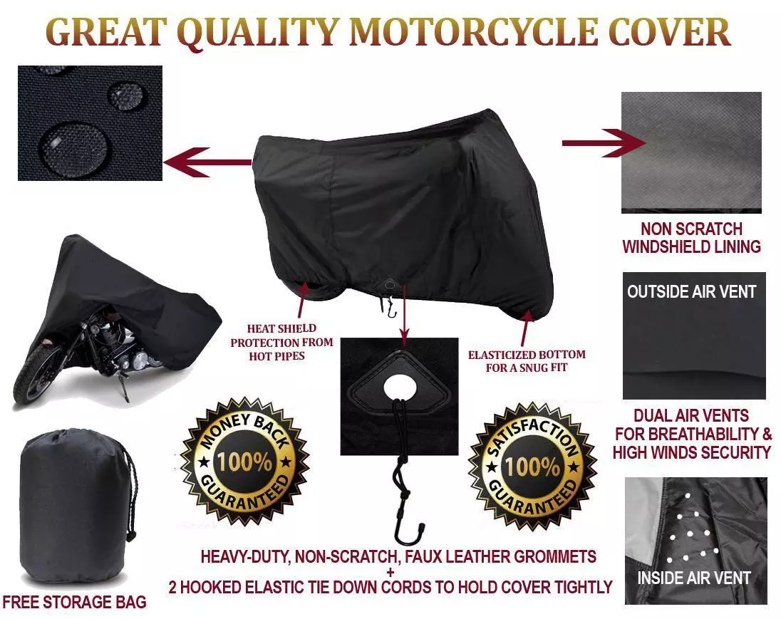 HEAVY DUTY MOTORCYCLE COVER FOR Harley Davidson Ultra Limited 2014