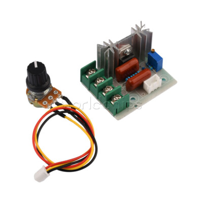 AC50-220V 2000W Voltage Regulator Module Motor Speed Controller Light Dimmer DIY