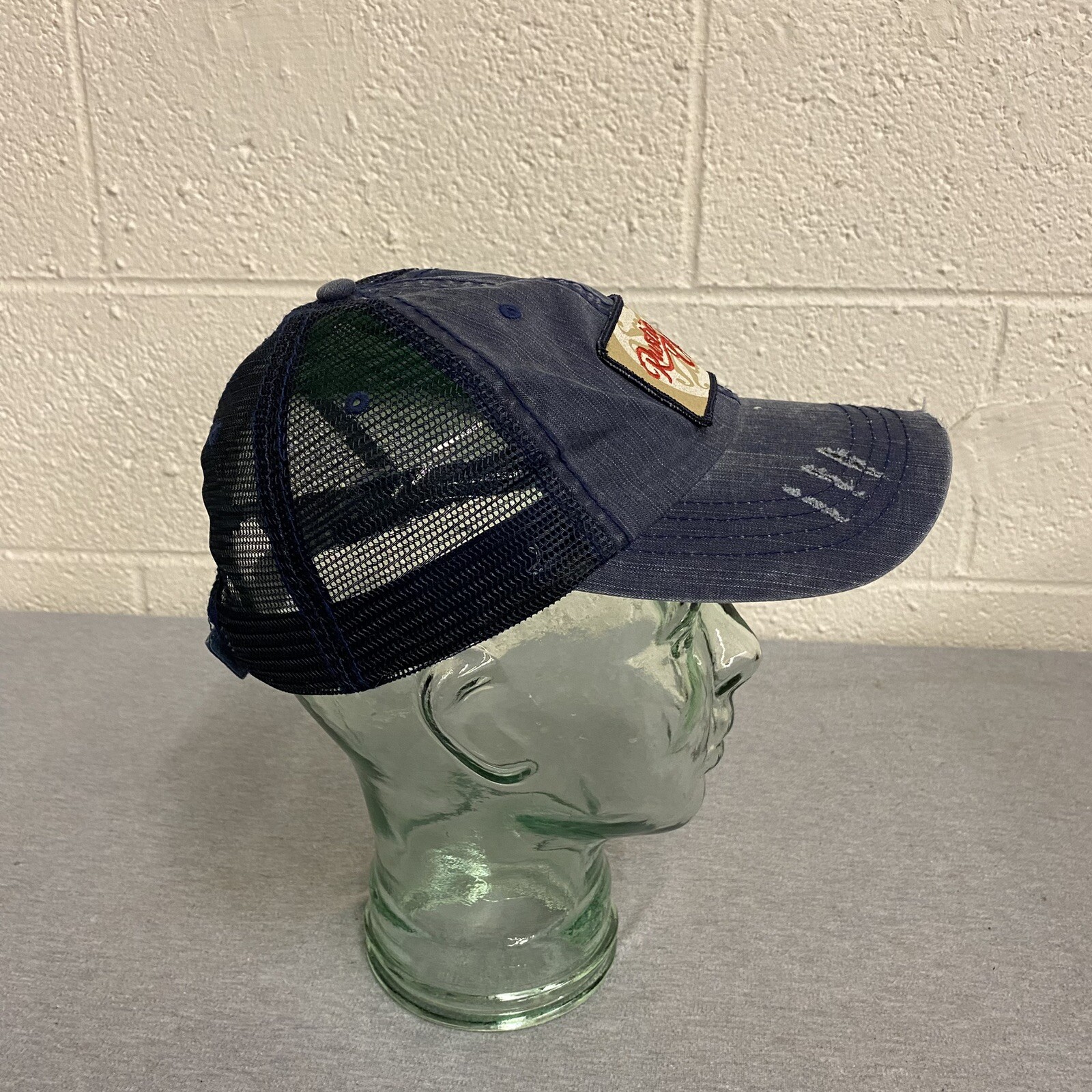 Rustic Cuff Patch Hat Women's Distressed - image 4