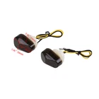 Motorcycle LED Flush Mount Turn Signal Light Fit For Kawasaki ZX6R 2003-06 ZX7R