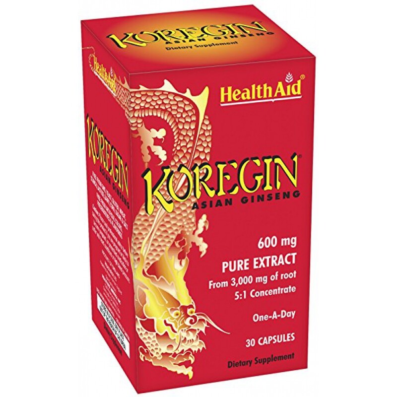 Health Aid Koregin Korean Ginseng, 30 Caps | eBay