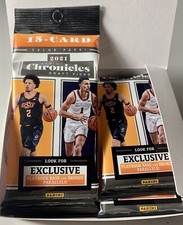 2021 Panini Chronicles Draft Picks Basketball Cello/Fat (5) Pack From Box New