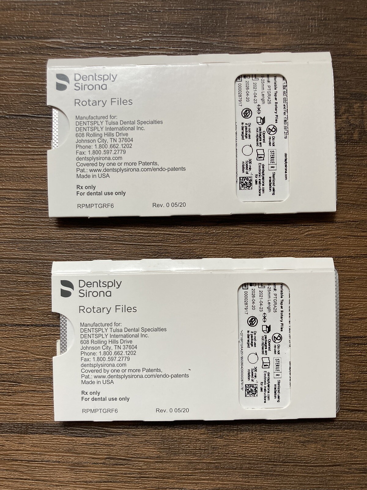 DENTSPLY ProTaper Gold Rotary File Assorted Endodontics - 25 mm (2 KITS)