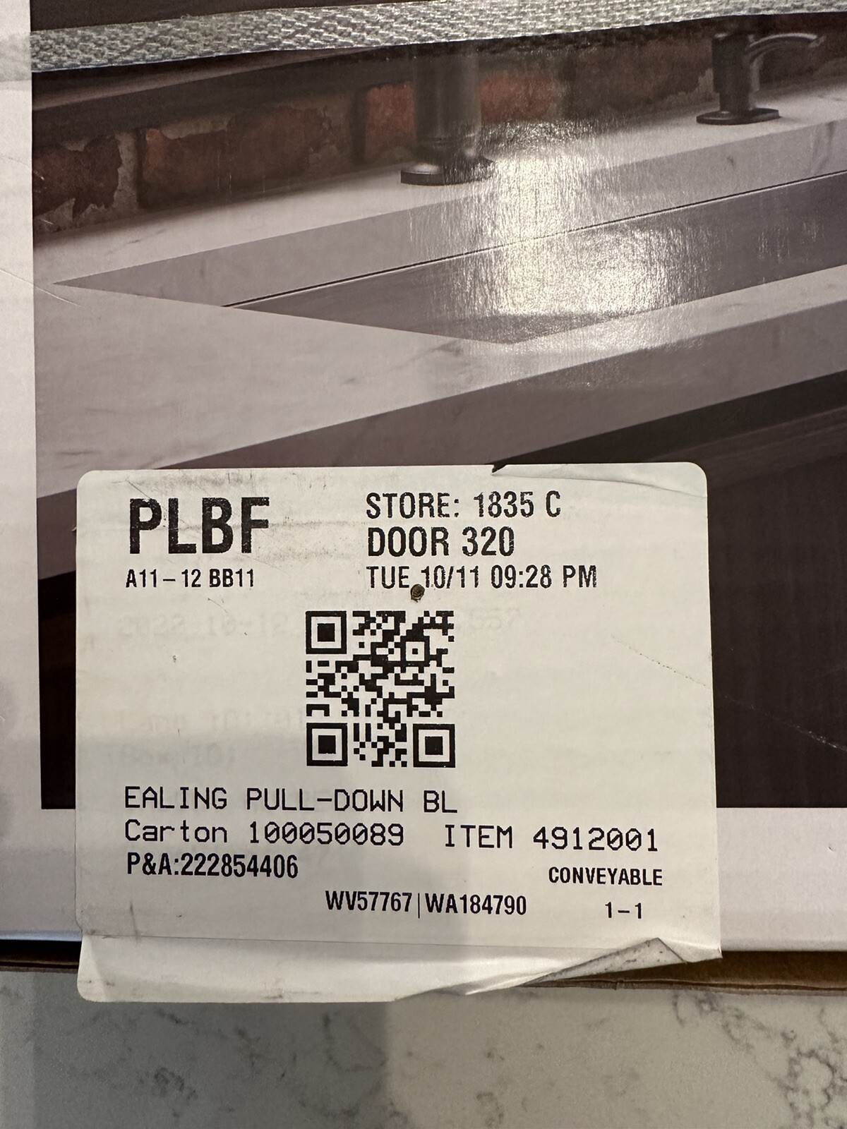 Kohler Ealing Matte Black Single Handle Pulldown Kitchen Faucet R28703