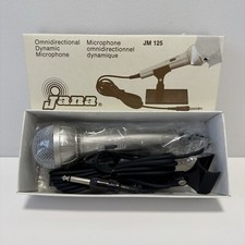 VTG Jana Electronics Omnidirectional Dynamic Microphone Mic Japan NEW Open Box