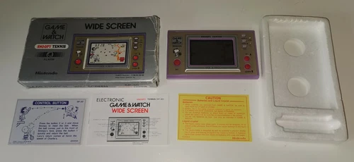 Nintendo Game & Watch SNOOPY TENNIS SP-30 original working rare G&W GAME WATCH