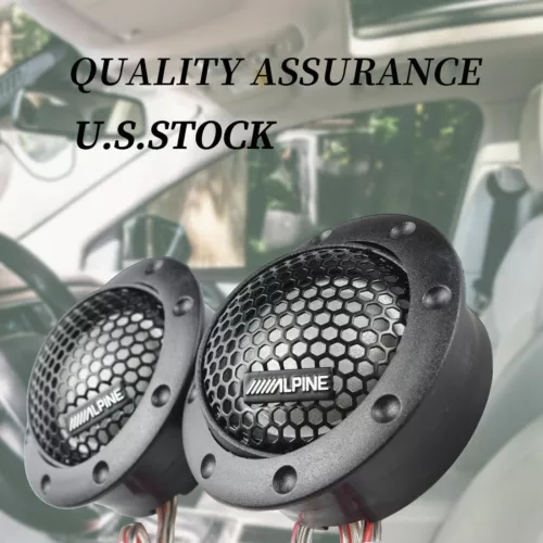 Alpine DDT-S30 Autoradio Lautsprecher Musik Soft Dome symmetrische Auto-Hochtöner 360 W neu - Bild 2 von 15