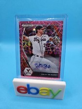 2021 Panini Prizm Draft Picks PINK VELOCITY Griff McGarry #PDP145 Auto