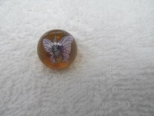 Pokemon Toy Biz Glass Marble 49 Venomoth Vintage