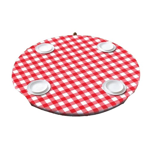 Nappe Ronde Wamsutta Cane – Qualité Restaurant, 100% Coton, Résiste Aux Taches – 90cm