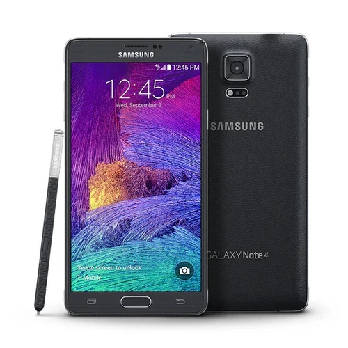 Samsung Galaxy Note 4 SM-N910A 32GB Charcoal Black (AT&T Unlocked) Smartphone US - Picture 1 of 2