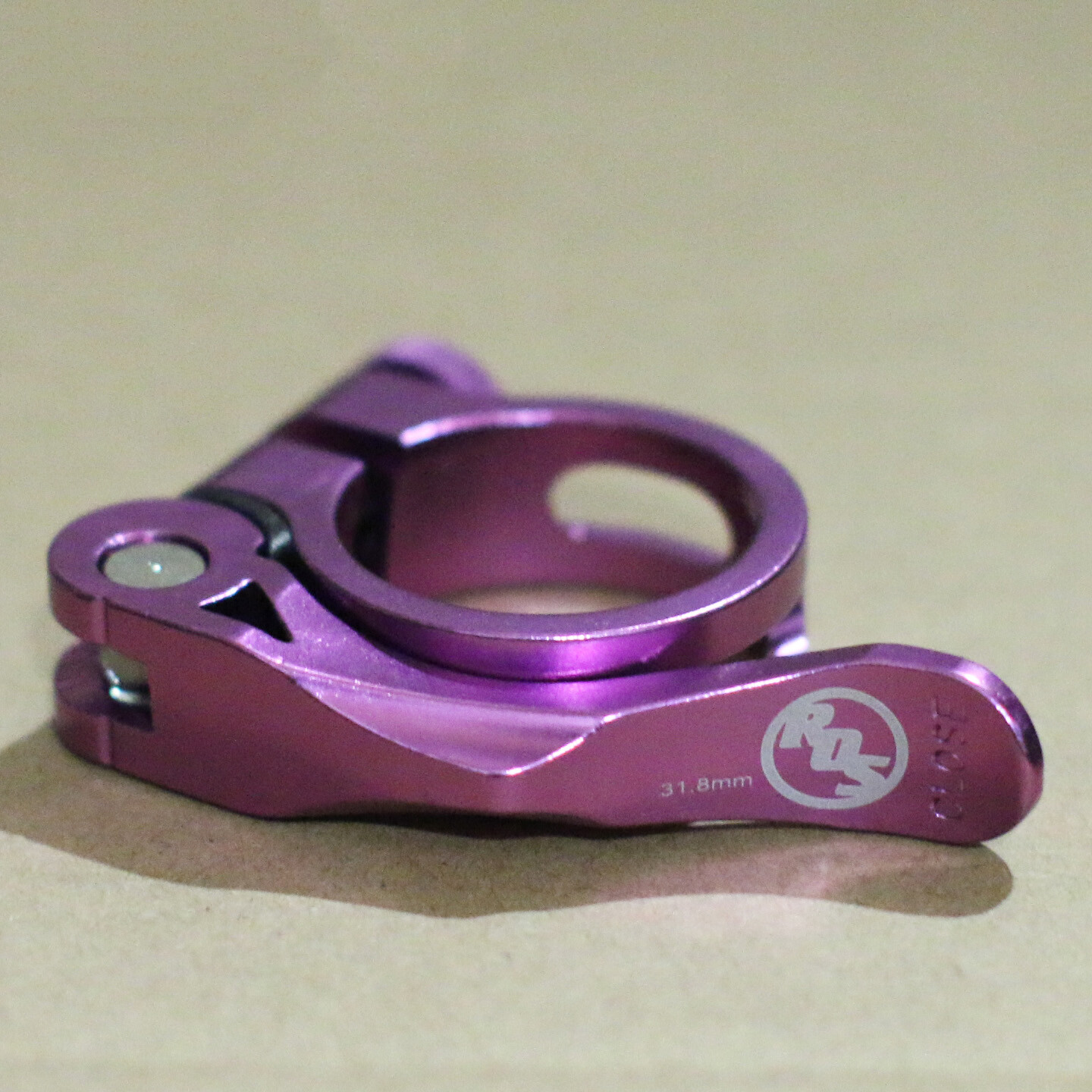 RIDE OUT SUPPLY BICYCLE QUICK RELEASE SEATPOST CLAMP 31.8mm BLUE GOLD PURPLE RED eBay