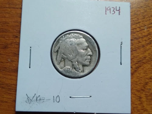 1934 Buffalo Nickel (VG)