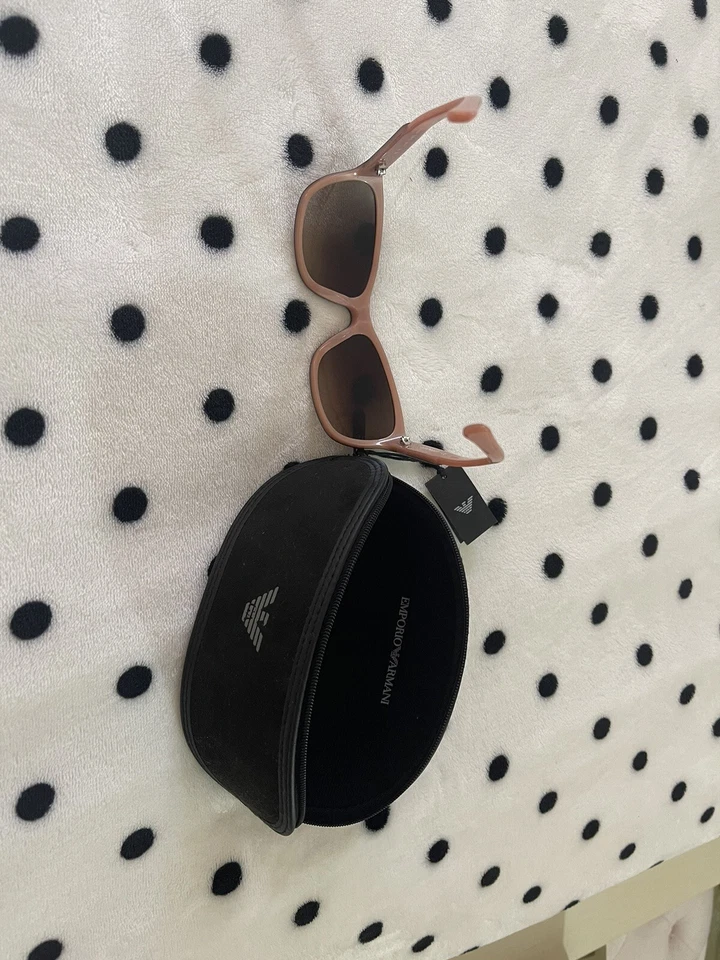 Очки солнцезащитные EMPORIO ARMANI 4075 - 5507-13 опал коралл 57-17-140 мм - Изображение 4 из 4