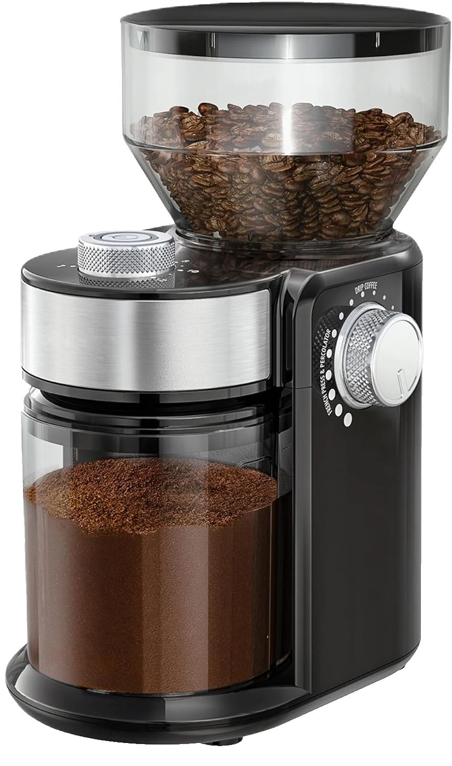 Black Burr Grinder Coffee Grinders