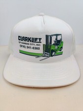 Vintage Clark Lift KS USA Trucker Hat Snapback Cap
