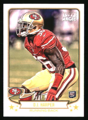 D.J. Harper 2013 Topps Magic #117 FOOTBALL Card