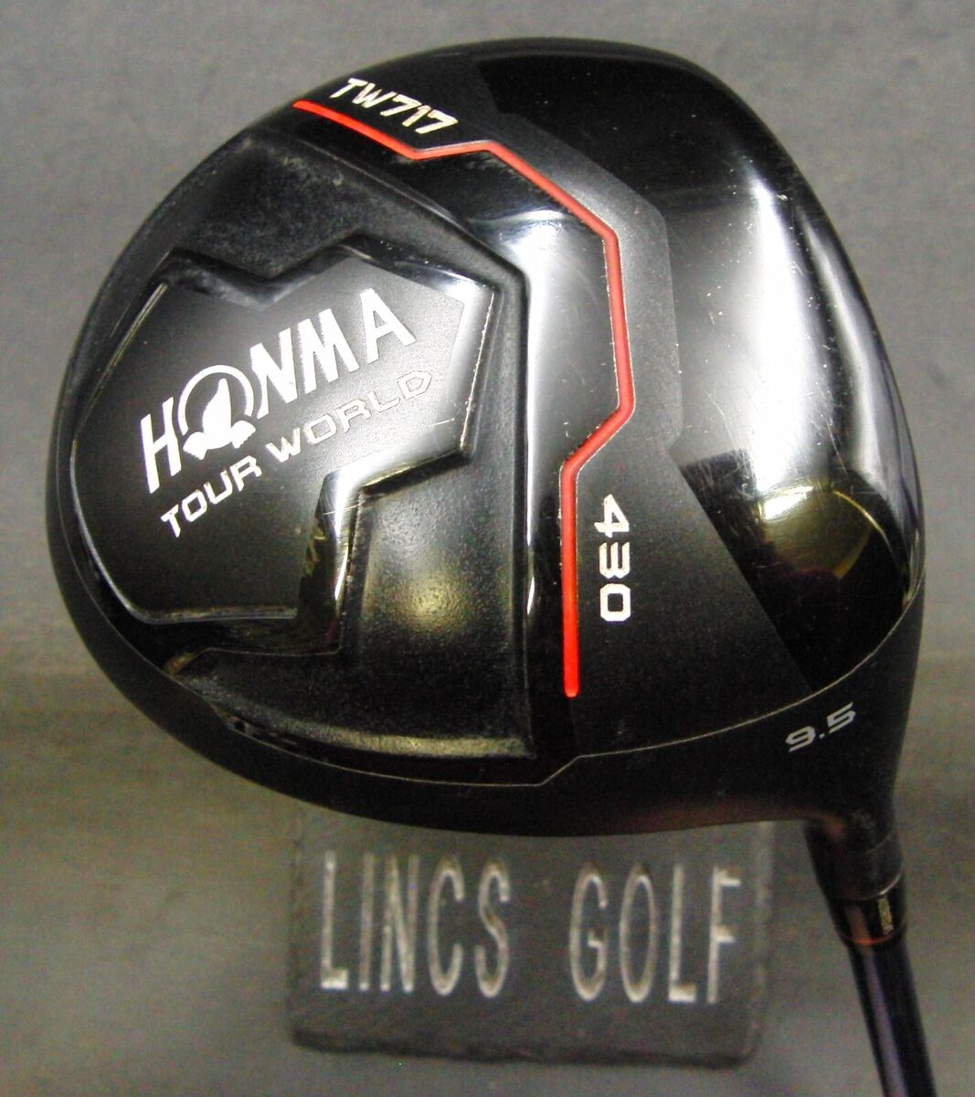 Honma Tour World TW717 430 9.5° Driver Stiff Graphite Shaft Honma Grip Honma Tour World TW717 430 9.5° Driver Stiff Graphite Shaft Honma Grip