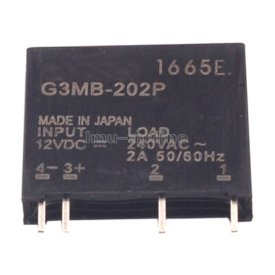 G3MB-202P 5V/12V/24V DC-AC PCB SSR Out 240V AC 2A Solid State Relay Module