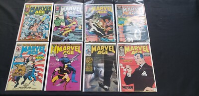 MARVEL AGES 8PC (FN/UP) ROBOCOP, WHAT IS CRITICAL MASS?, QUEST PROBE 1984-90