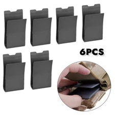 6PCS Tactical Nylon 5.56 7.62 Magazine Mag Pouch Carrier MP2 Insert Holder Set
