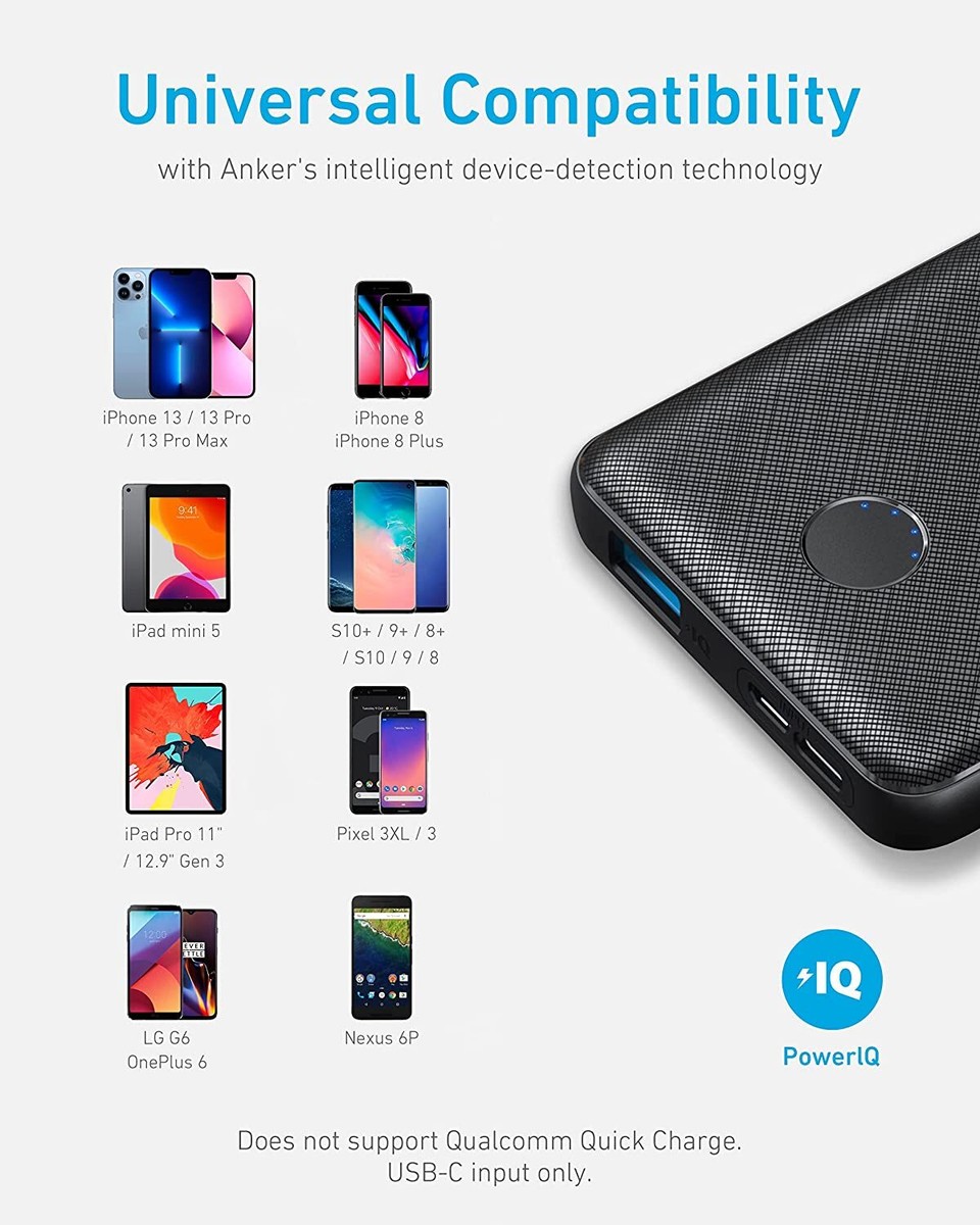 anker powercore 10000 ipad