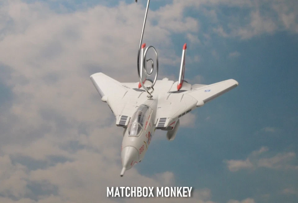 F-14A Tomcat VF-111 Miss Molly Sundowners US Navy Jet Custom Christmas Ornament - Image 3 of 4