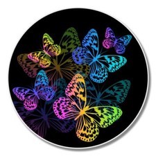 Colorful Butterflies Car Laptop Phone Vinyl Sticker - SELECT SIZE