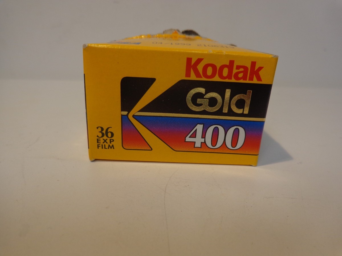 Vintage Kodak Gold 400 Film Box New/Old Stock 36 - 04/99 | eBay