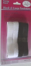 HOOK & LOOP FASTENER SETS 18" X 5/8" STRIPS STICK-ON BLACK/WHITE CMY OTHER ITEMS