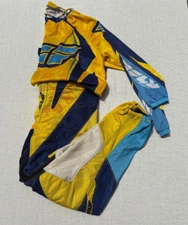 Fly Racing Kinetic RS Vintage Motocross Racing Gear Set Pant 36 Jersey Small