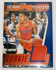 2021-22 Chronicles Draft Picks Threads Memorabilia Red /199 Tre Mann Rookie RC