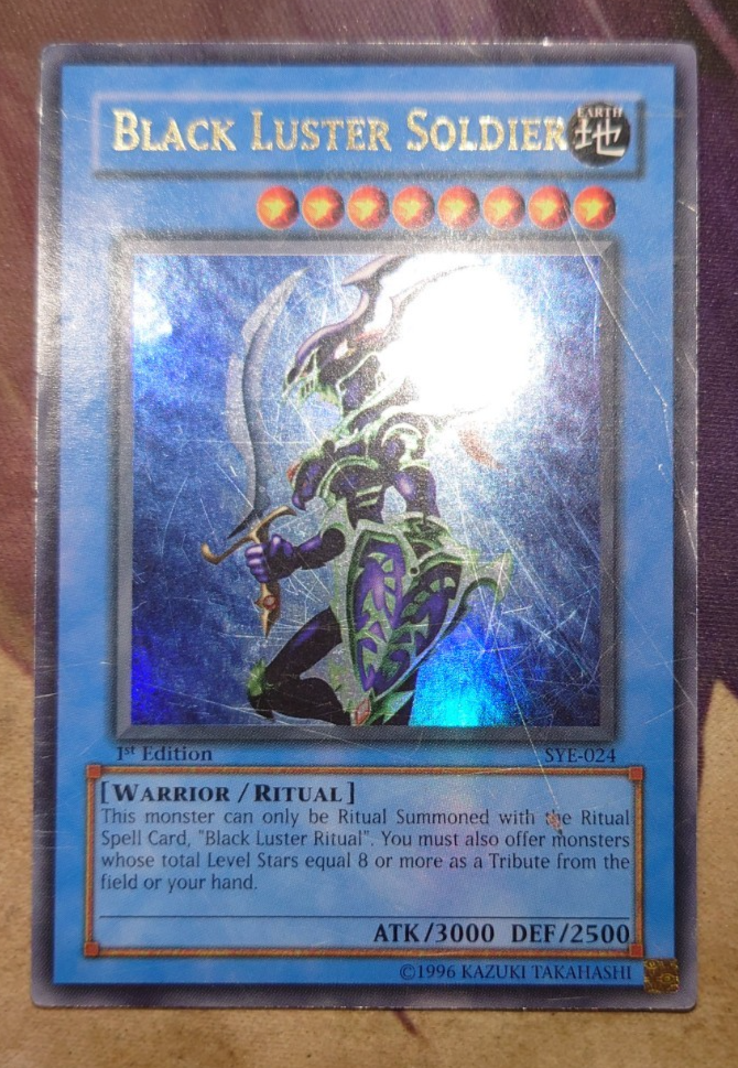Black Luster Soldier Sye-024 Starter Deck: Yugi Evolution 1st