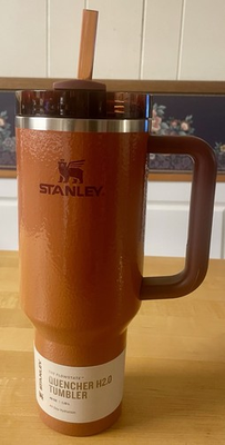 #ad #ad Stanley Quencher H2.0 FlowState Tumbler 40 OZ LIMITED EDITION Hammertone Clay $44.00