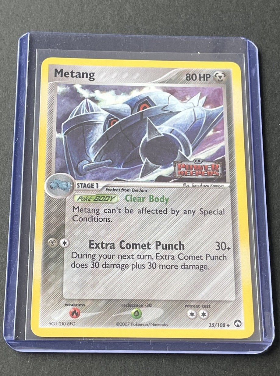 Metang 35/108 - EX Power Keepers - STAMPED REVERSE HOLO - NM/LP